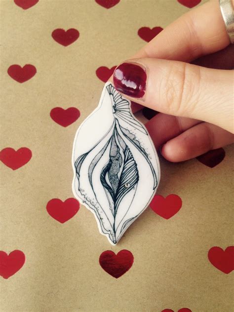 Vulva Magnet Pussy Magnet Decor Flower Magnet Vagina Art Feminist Present Etsy