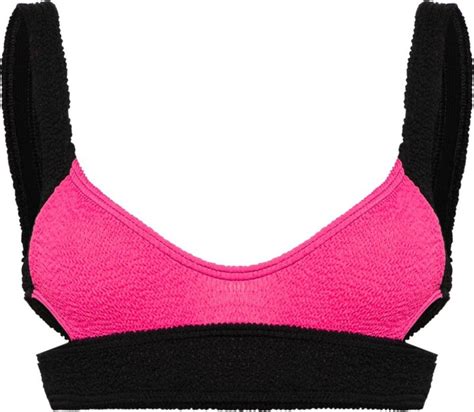 Bondeye Splice Nino Colour Block Bikini Top Shopstyle Two Piece Swimsuits