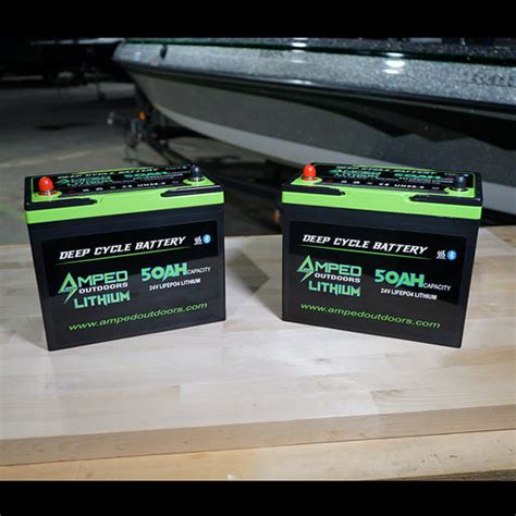 Amped Outdoors Lithium Batteries Usa Engineered — Deep V Rigging Company