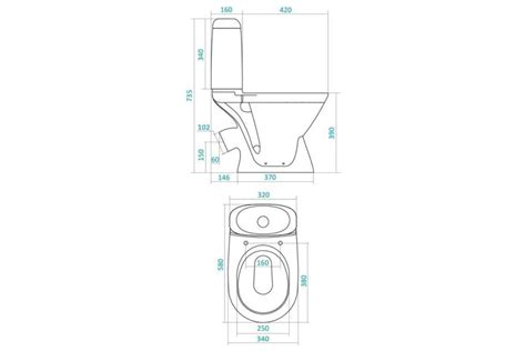 Унитаз-компакт Santek Римини косой выпуск, 2 режима, сиденье DP ...