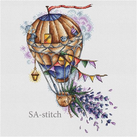 Лавандовий раф | SA-stitch