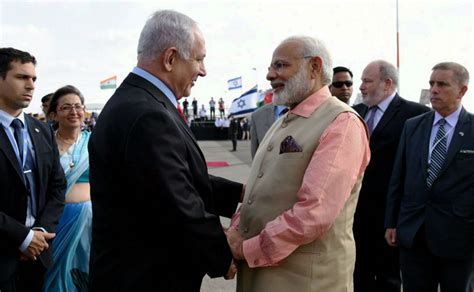 On His Last Day In Israel Narendra Modi Benjamin Netanyahu Strengthen