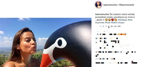 Anna Mucha T Skni Za Wakacjami I Publikuje Odwa Ne Zdj Cie W Bikini Fani Zachwyceni Figur