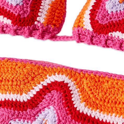 House Of Sunny Starfish Crochet Bikini Multi End Sg