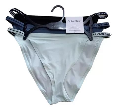 Set De Calz N Bikini Calvin Klein Originales Talla M Meses Sin Inter S