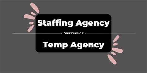 Staffing Agency Vs Temp Agency: What's The Difference? | Time Agency Group