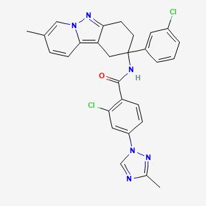 US10351558, Example 28 | C28H24Cl2N6O | CID 122473049 - PubChem
