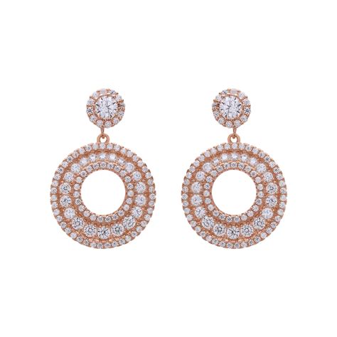Rose Gold Earrings – Anayra Jewellery