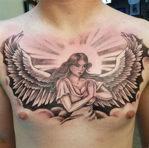 Praying Angels Tattoo Designs