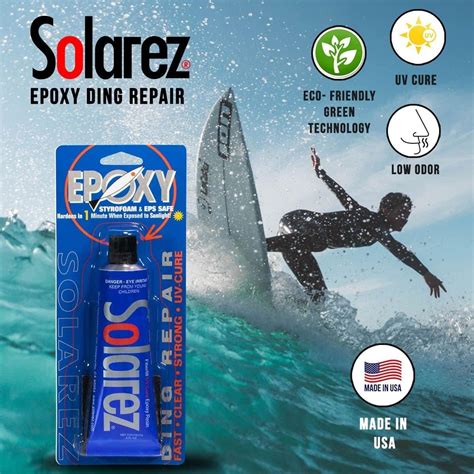 Solarez Uv Cure Epoxy Ding Resin Surf Domain