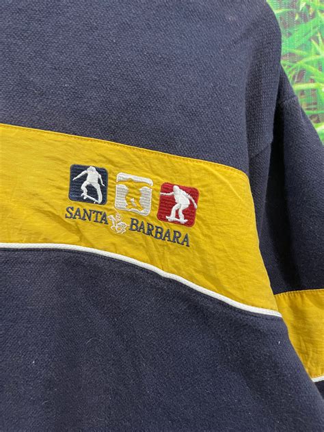 Vintage Santa Barbara Polo & Racquet Club Small Embroidery Logo ...