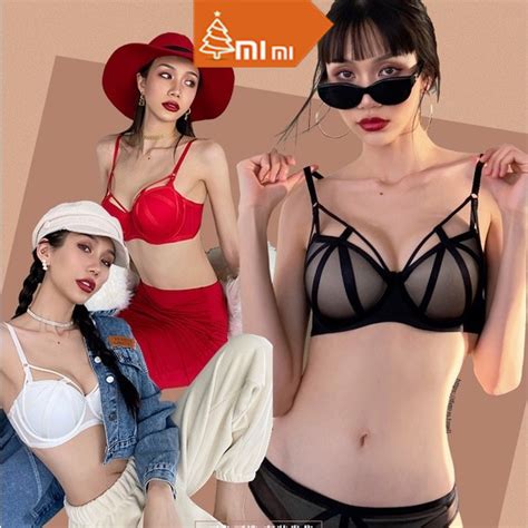 Hot Sexy Lace Push Up Bra Set Wireless Lingerie Suit Party Shopee Philippines