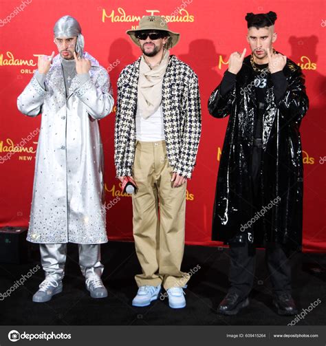 Puerto Rican Rapper Bad Bunny Reveals Wax Figures Madame Tussauds