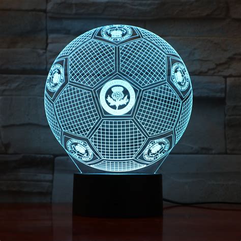 Football 9 3d Optical Illusion Led Lamp Hologram The 3d Lamp®