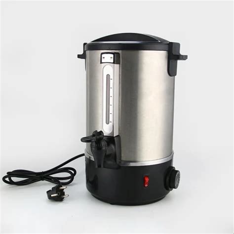 Catering Water Boiler Liter Dual Wall Hot Drink Dispenser With Temperature Adjustment