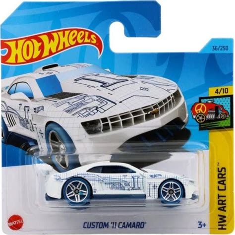 Hot Wheels Custom Camaro White