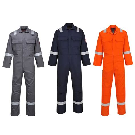 Buy Portwest Bizweld Iona Flame Retardant Boiler Suit Overall