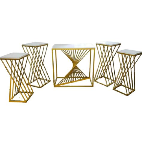 5 MESAS CRUZADES DECORATIVAS NAKED EVENTOS FIESTAS GENERICO Falabella