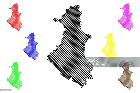 angarsk city map vector illustration scribble sketch city angarsk map stock illustration