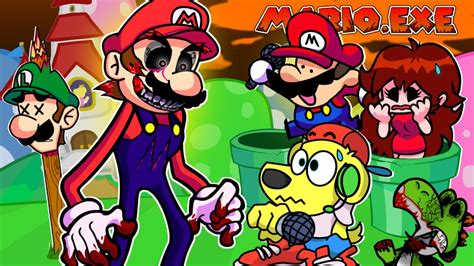 MARIO NOOO! Friday Night Funkin MARIO.EXE CURSED FULL MOD - FNF Mods ...