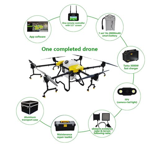 Joyance L Liters T Sprayer And Spreader Fumigation Drone With