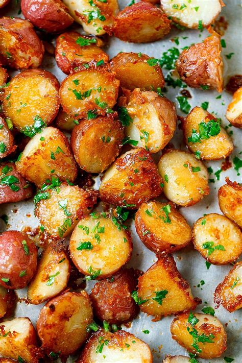 Garlic Parsley Parmesan Potatoes At Norris Willis Blog