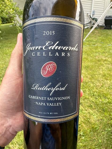 Jean Edwards Cellars Cabernet Sauvignon Rutherford Usa