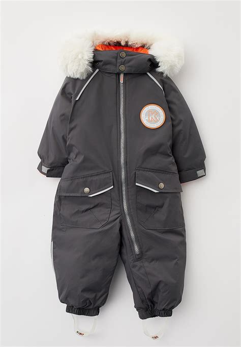 Комбинезон утепленный Kisu, цвет: серый, MP002XC01J27 — купить в ...