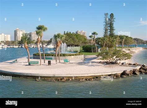 Bayfront Park Sarasota Florida Stock Photo Alamy