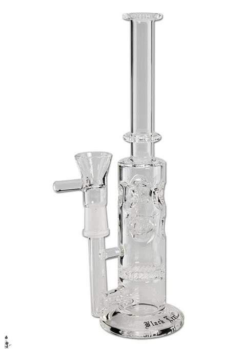 Black Leaf Percolator Bong With Honeycomb Kosmic Kitchen