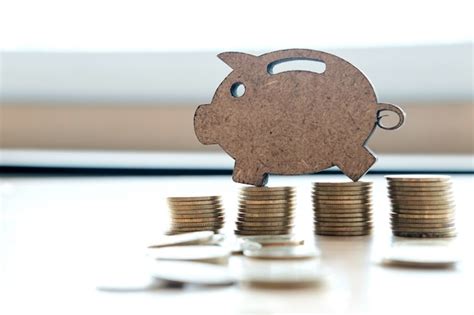 premium photo finance  saving concept