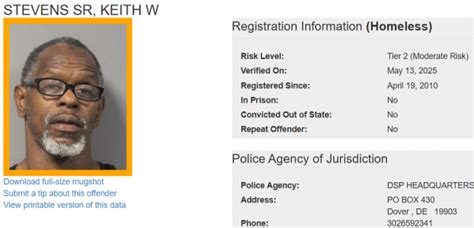 Homeless Sex Offender Notification TV Delmarva