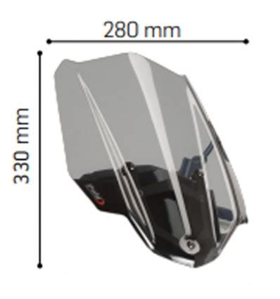 Cupolino Puig Naked fumè scuro per Yamaha MT 03 16 19