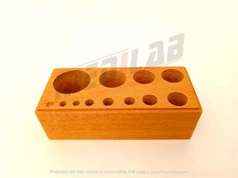 weight block medilab material wood