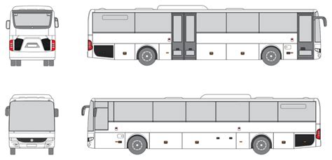 Mercedes Benz O 550 Integro M 2016 Vehicle Templates Unleashed