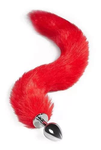 Plug Anal Em Aço Rabo De 40 Cm Vermelho MercadoLivre