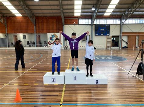Campeonato interescolar de atletismo Pre peneca y Peneca Lycée Claude Gay OSORNO Colegio