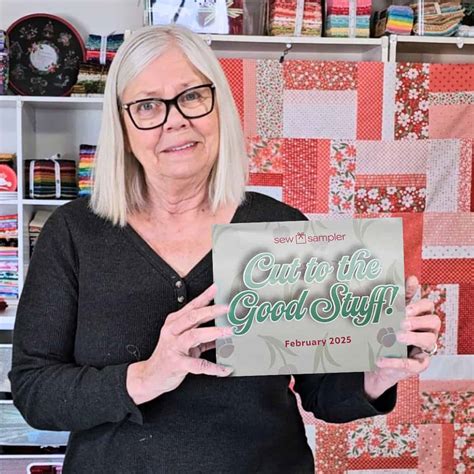 sew sampler box february  freemotion   river