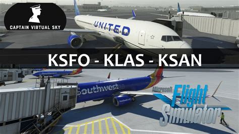 Msfs Xbox Live United And Southwest Flight Ops San