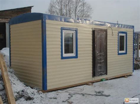 Вагончик строительный купить по цене 305000 ₽ в Красноярске на ...