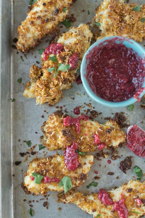 Cornbread Baked Chicken Fingers - Simple Roots