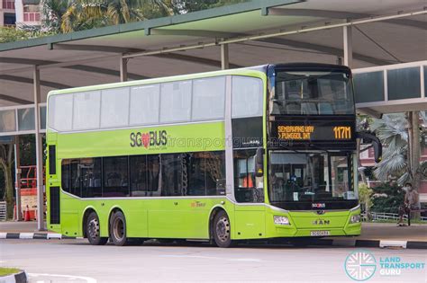 Bus 117M SBS Transit MAN A95 Euro 6 SG6043A Land Transport Guru