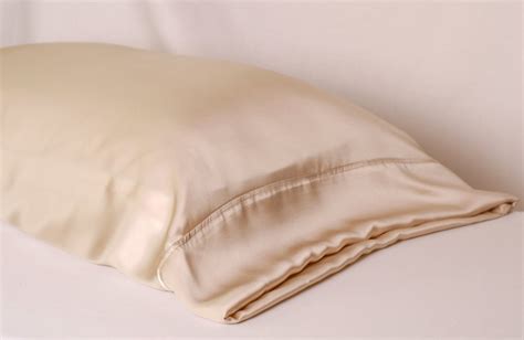 Silk Pillowcase Nude Color Standard Or King Size Silk Charmeuse Hypoallergenic Bed Linen