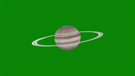 Saturn Green Screen Effect Rotating Animated 3d Green Screen Youtube