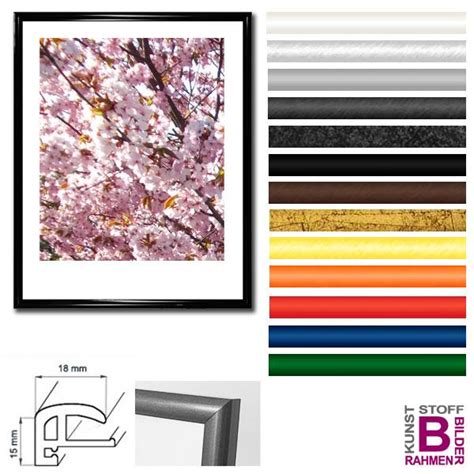 Bilderrahmen 35x50 Elegance Kunststoffrahmen für Puzzle