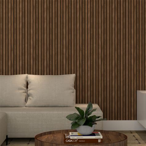 Papel De Parede Imita Madeira