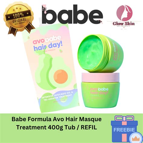 Babe Formula Avo Hair Masque Treatment G Tub Refill Lazada Ph