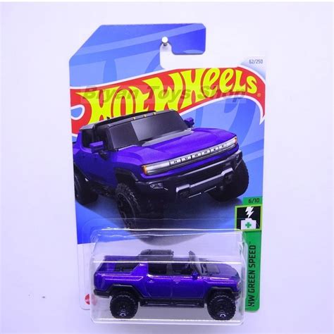 Ungu Hot Wheels Gmc Hummer Ev Purple Shopee Malaysia