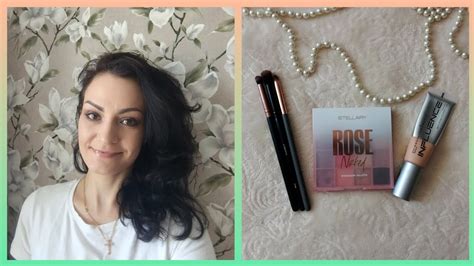 Простой макияж палеткой Stellary ROSE NAKED YouTube