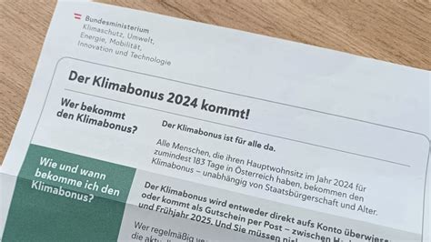 Post Für Alle Von Gewessler Es Geht Los So Kommt Der Neue Klimabonus